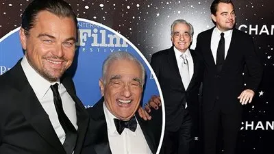 عمل جديد يجمع ليوناردو دي كابريو ومارتن سكورسيزي للمرة السابعة