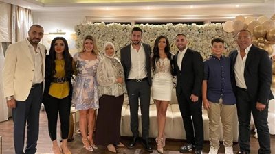 نجوم الفن في حفل زفاف فيروز ابنة الكاتب الصحفي خالد صلاح 