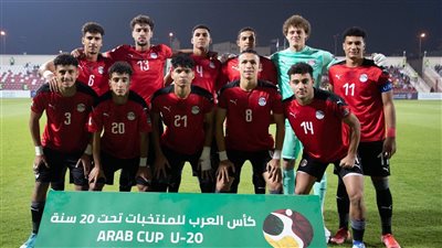 موعد مباراة مصر والجزائر في نصف نهائي كأس العرب للشباب والقنوات الناقلة لها