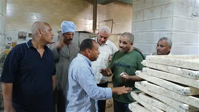 حملة تفتيشية مكبرة على المخابز البلدية بمدينة دشنا