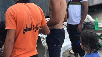 إنقاذ زوجين بالشرقية قبيل غرقهما بشاطئ ببورسعيد