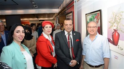 بمشاركة 114 فنانًا.. افتتاح ملتقى كايرو آرت الدولي للفنون التشكيلية (صور) 