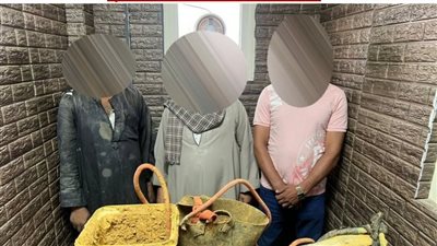 ضبط 4 أشخاص بالقاهرة حال قيامهم بالتنقيب عن الآثار