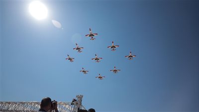 بعد عرض جوي مبهر.. العناني: القوات المسلحة اختارت ما يدعم السياحة المصرية