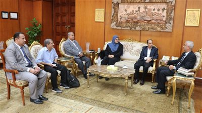عادل مبارك ولجنة قطاع الإعلام يتابعان اختبارات قدرات كلية الإعلام بجامعة المنوفية