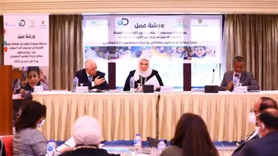 وزيرة التضامن توجه بمراجعة منهج الحضانات في الفئة العمرية من 3 شهور- 4 سنوات