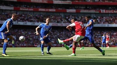 آرسنال ضد ليستر سيتي.. أهداف مباراة الجانرز والثعالب في الدوري الإنجليزي