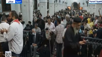 شاهد.. استعدادات أداء الصلاة على جثامين ضحايا كنيسة أبو سيفين