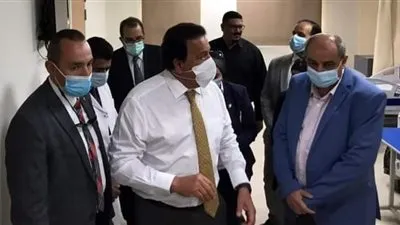 وزير الصحة يعلن انتهاء 100% من أعمال التطوير ورفع الكفاءة بمستشفى الخانكة