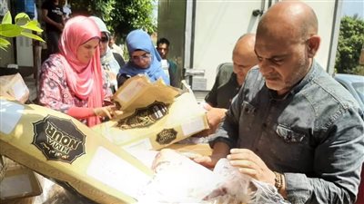 ضبط 800 كجم لحوم و400 كجم أسماك مجهولة المصدر بمحلات بالمنوفية