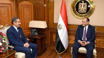  وزير التجارة يستقبل محافظ الغربية ويستعرضان منظومة التنمية الصناعية 