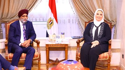 لهذا السبب.. نيفين القباج تستقبل وزير التنمية الدولية الكندي