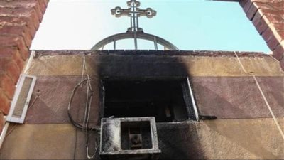المشدد 5 سنوات في إعادة محاكمة متهم بحرق كنيسة بكرداسة