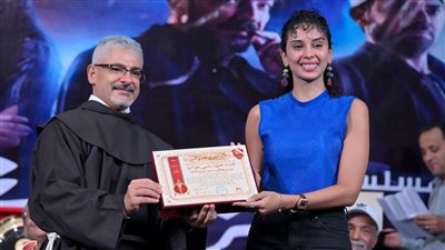 نانسي علم الدين: سعيدة بتكريمي من المركز الكاثوليكي عن دوري في جزيرة غمام