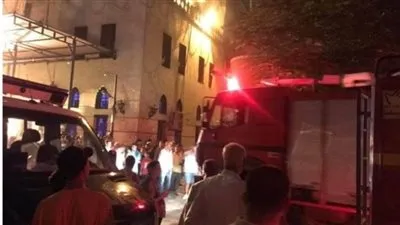 التفاصيل الكاملة لحريق دير درنكة في أسيوط أثناء الاحتفال بنهضة العذراء