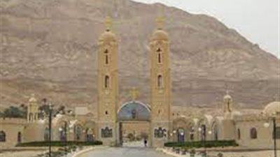 دير الأنبا أنطونيوس بالبحر الأحمر يفتح أبوابه أمام الزوار