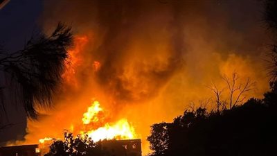 التفاصيل الكاملة حول حريق استوديو الشركة السينمائية بالجيزة