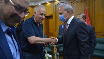 وزير الري يلتقي محافظ القليوبية ويشارك في احتفالات المحافظة بعيدها القومي
