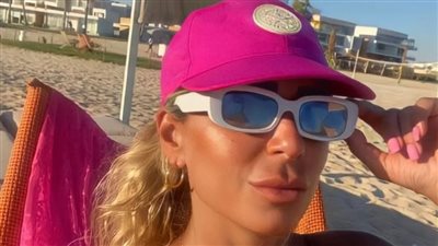 بهذه الطريقة.. ريم البارودي تقضي عطلتها الصيفية 