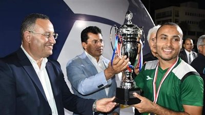 جامعة المنوفية تحصد لقب بطولة كأس مصر للجامعات المصرية بحضور وزير الشباب والرياضة