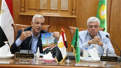  وزير التعليم العالي يرأس اجتماع مجلس جامعة المنوفية