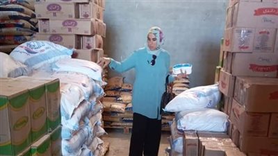 ضبط 12 طن أرز مجهولة المصدر فى حملة تموينية بالدقهلية