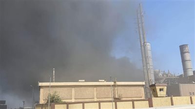 ننشر الصور الأولية لحريق محطة كهرباء الدائري الأوسطي