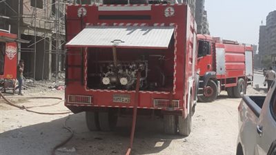 السيطرة على حريق بأحد العقارات التابعة لمشروع 