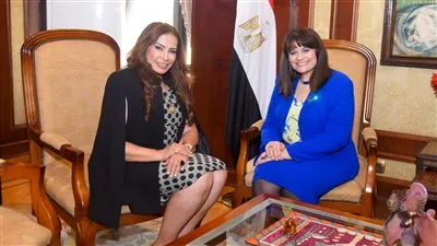 وزيرة الهجرة تستقبل النائبة غادة عجمي عضو لجنة العلاقات الخارجية بمجلس النواب