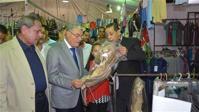 افتتاح معرض أهلا مدارس بأسعار مخفضة بالمنيا عروس الصعيد