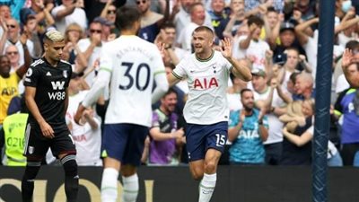 ملخص أهداف مباراة توتنهام وفولهام في الدوري الإنجليزي