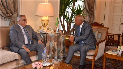 أبو الغيط يستقبل وزير خارجية لبنان عبدالله بوحبيب