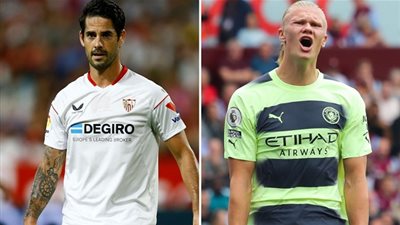 قناة مفتوحة تنقل مباراة مانشستر سيتي وإشبيلية اليوم الثلاثاء في دوري أبطال أوروبا