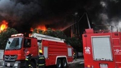 اندلاع حريق داخل وحدة سكنية بطريق المريوطية