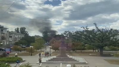 انفجار سيارة مسؤول وإطلاق نار داخل منطقة بيرديانسك 