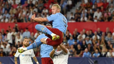 ملخص وأهداف مباراة مانشستر سيتي ضد إشبيلية في دوري أبطال أوروبا 