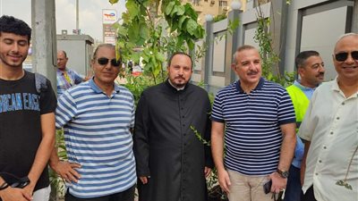 كاتدرائية السيدة العذراء بمدينة نصر تشارك في مبادرة الرئيس لزراعة ١٠٠ مليون شجرة