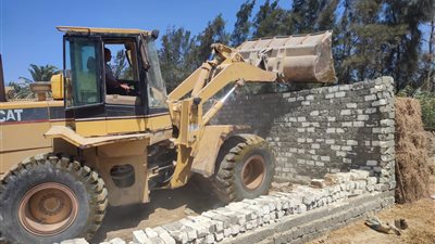 إزالة التعديات على أراضي الدولة في الإسكندرية 