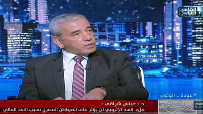 عباس شراقي: التقرير الفني الدولي عن السد الإثيوبي وثيقة تدعم موقف مصر