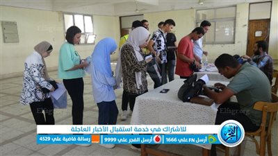 انطلاق أعمال الكشف الطبي للطلاب الجدد المرشحين لكليات جامعة المنيا