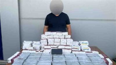 ضبط 29 ألف قرص دوائي مجهول المصدر بالمعادي