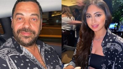 احتفال نيكول سعفان بعيد ميلاد زوجها طارق العريان