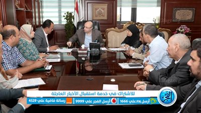 لجنة ثلاثية لفحص شكوى 5 عزب بمركز ببا ببني سويف