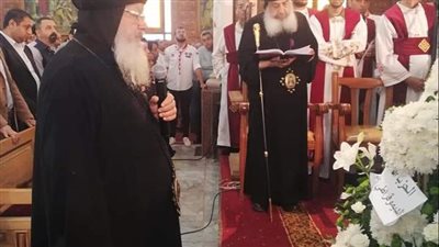 صلوات تجنيز المتنيح القمص أبرآم ميخائيل بوادي حوف