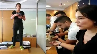 تعليق مثير من بسمة وهبة على اقتحام فتاة لبنك في لبنان (فيديو)
