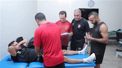 فحوصات طبية شاملة للاعبي الأهلي