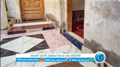 سدد لها عدة طعنات.. أول صور من مسرح جريمة مقتل سيدة على يد نجل عمها بأطفيح