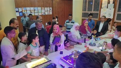 حفل ختام أنشطة نادى الطفل الصيفي بقصر ثقافة الغنايم