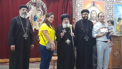 الأنبا دانيال يشارك ختام فعاليات مهرجان المتزوجين حديثًا بالمعادي