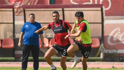 تدريبات بدنية وتقسيمة قوية في مران الأهلي الصباحي وأفشة وشريف يواصلان التأهيل